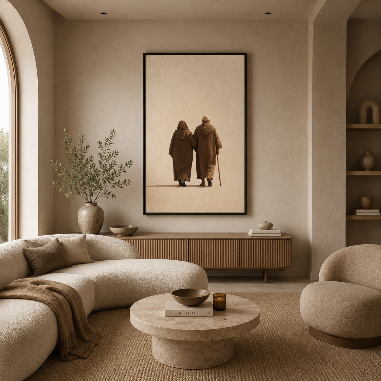 Moroccan painting – Moroccan love