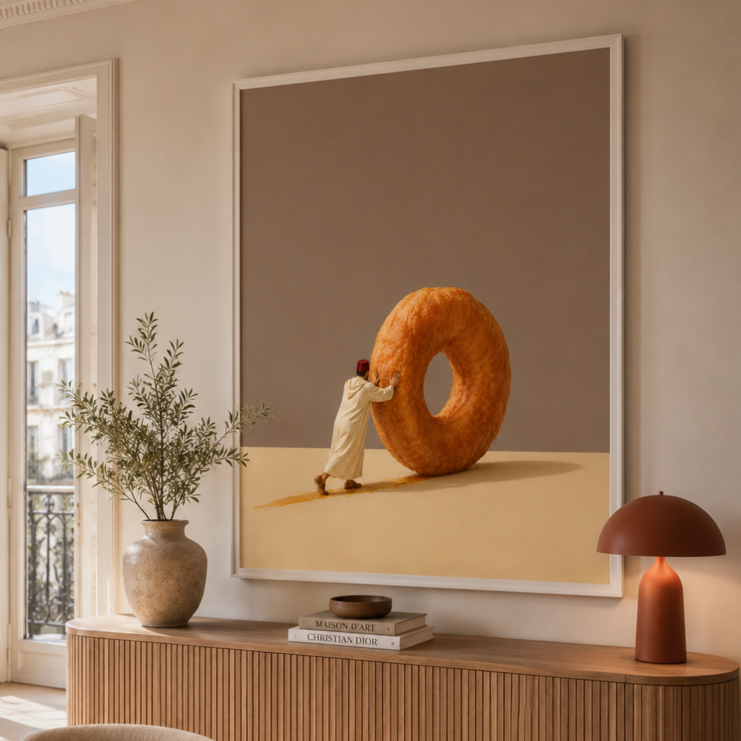Moroccan painting – Moroccan love