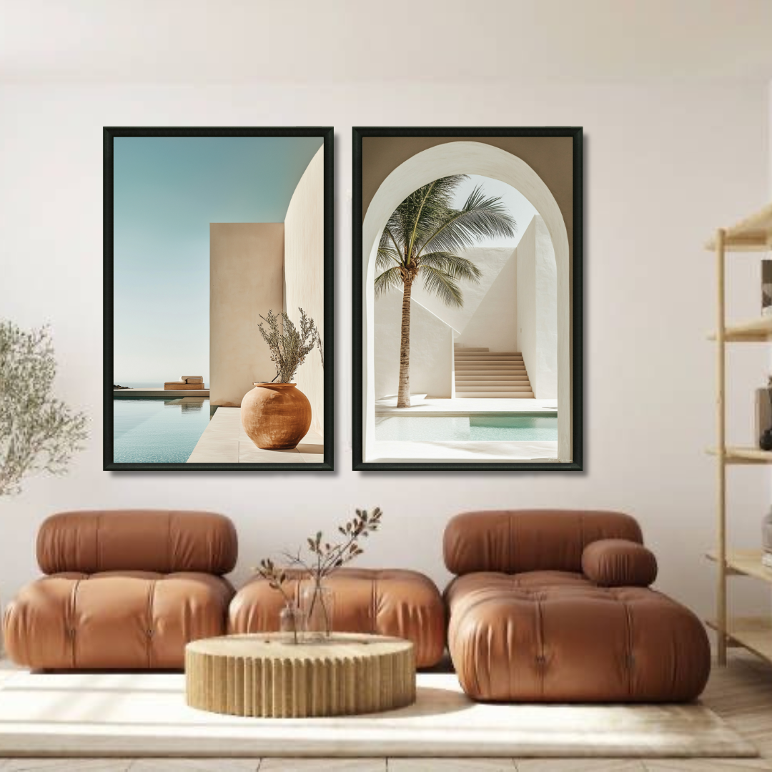 Minimalist Riads Table Duo