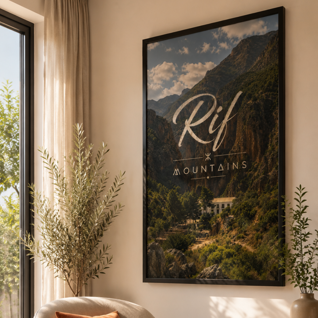 Rif Mountain Painting