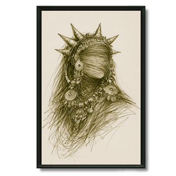 Moroccan Painting - Amazigh Draw