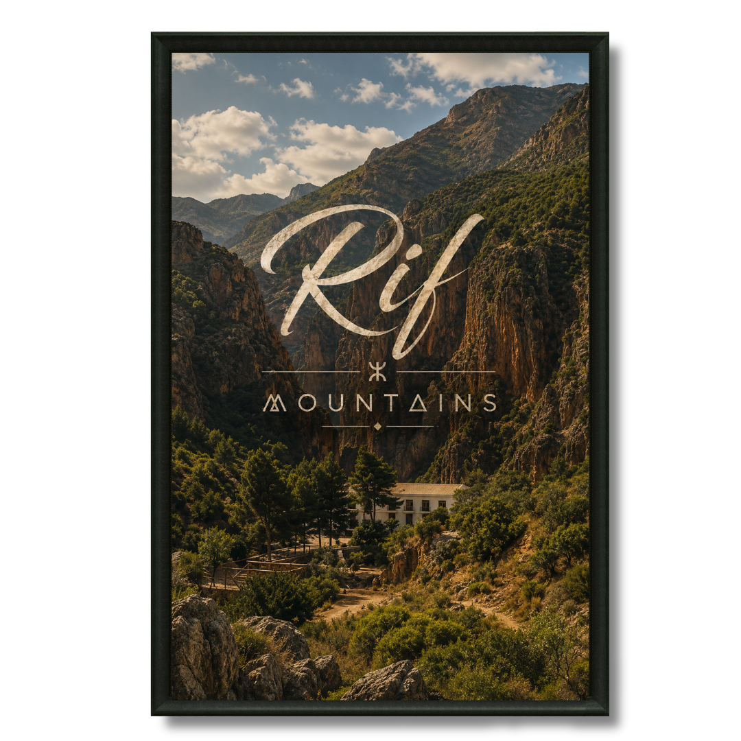 Rif Mountain Painting