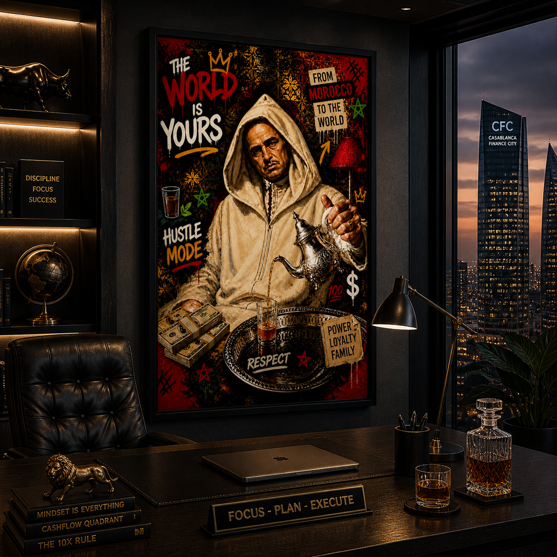 Moroccan Painting – The Godfather Pop Art