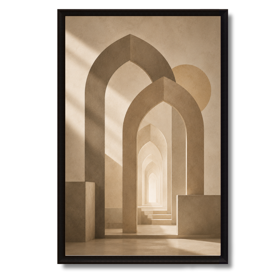 Islamic Art – Horse Prostration