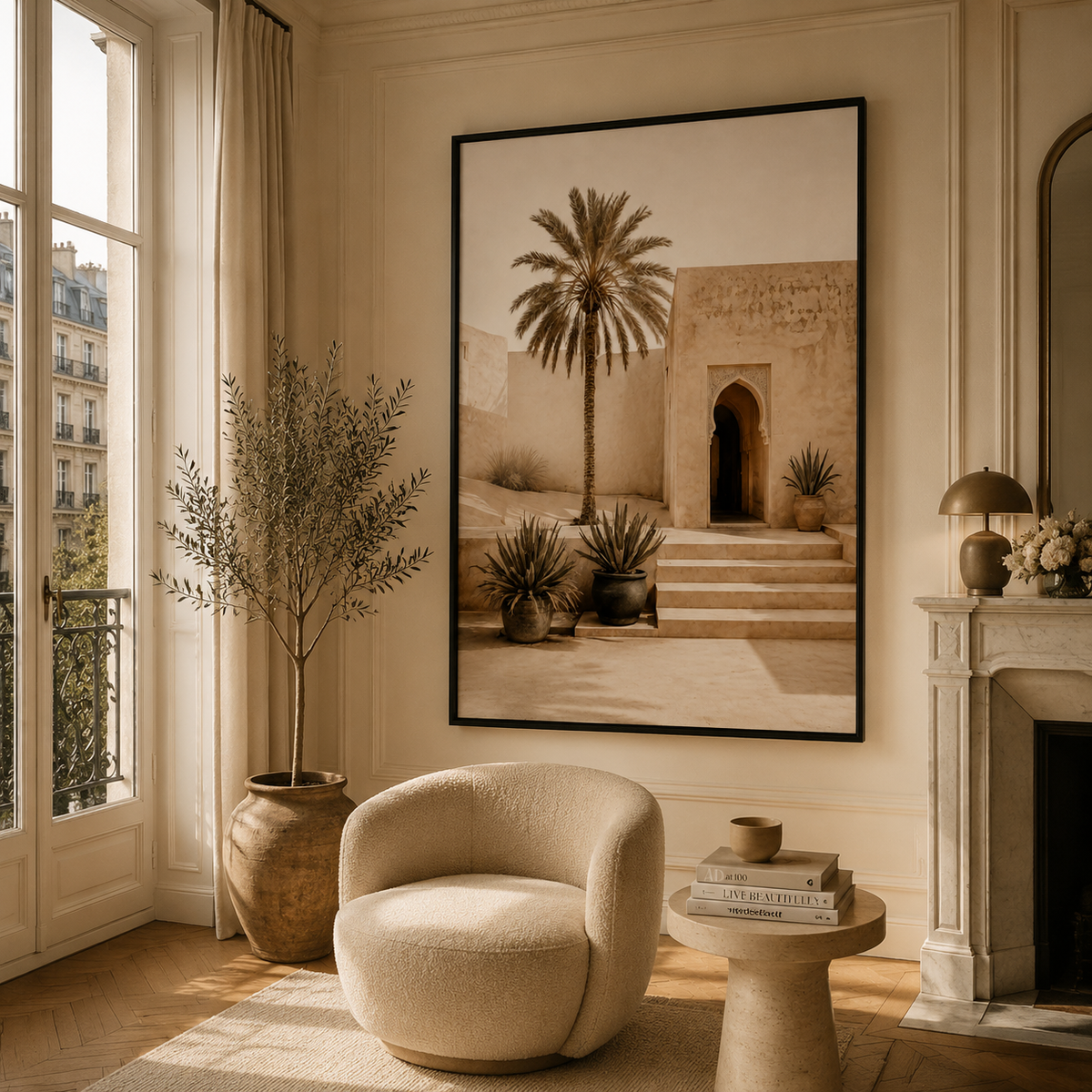 Moroccan painting – Moroccan love
