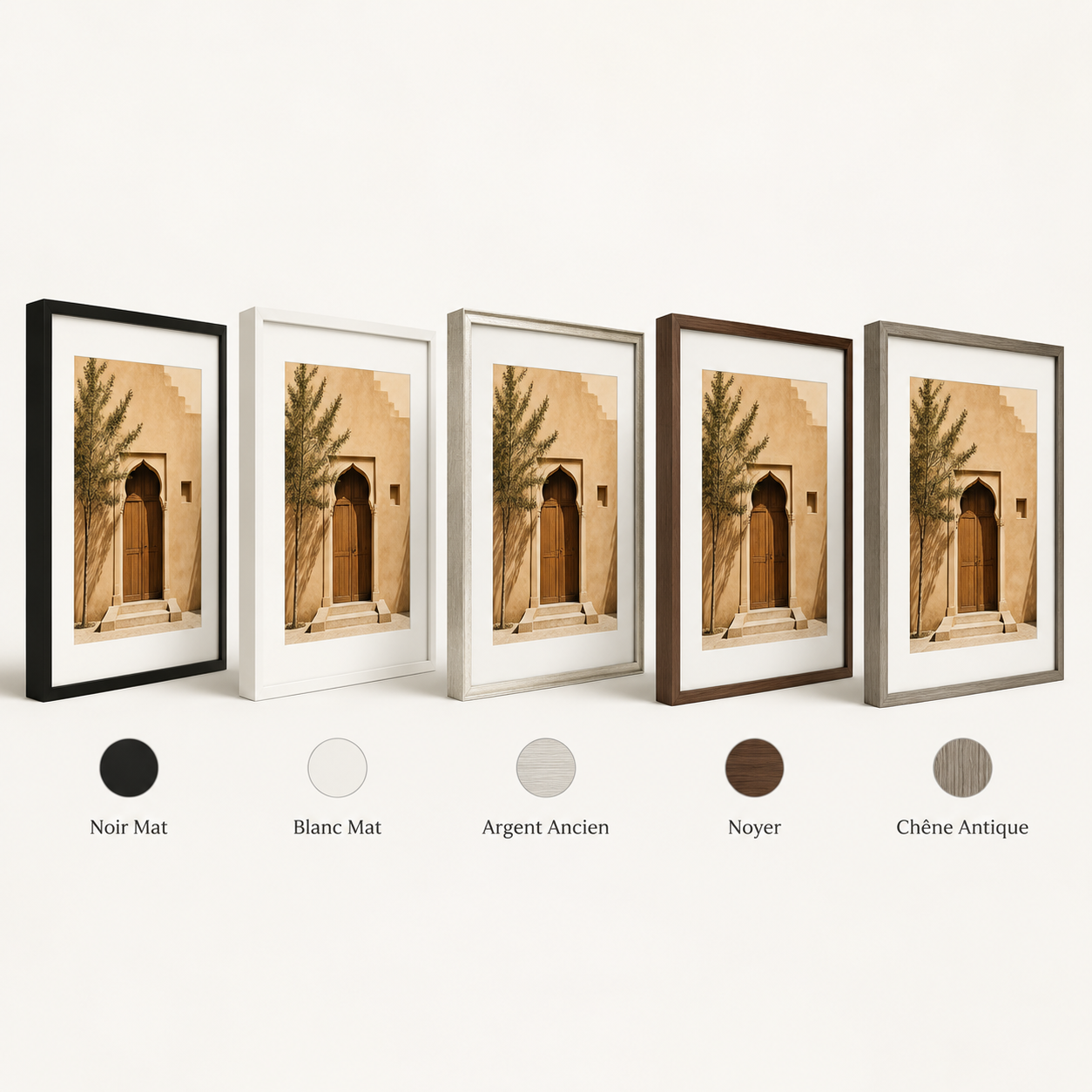 Tableau encadré Marocain – Le rideau