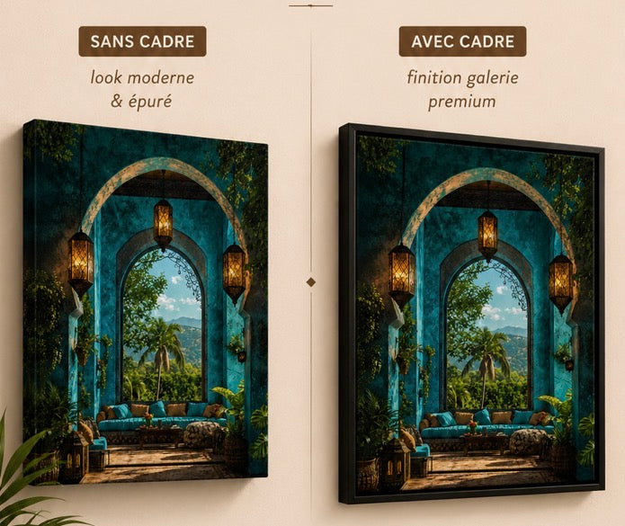 Morocco World Cup Tables Triptych - Celebration 1