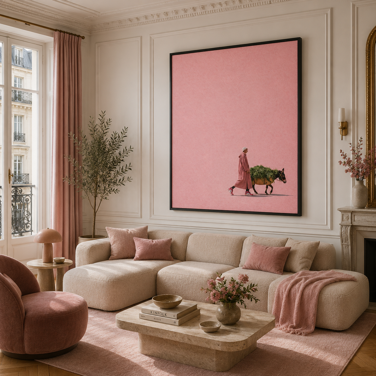 Moroccan painting – Rose Haj