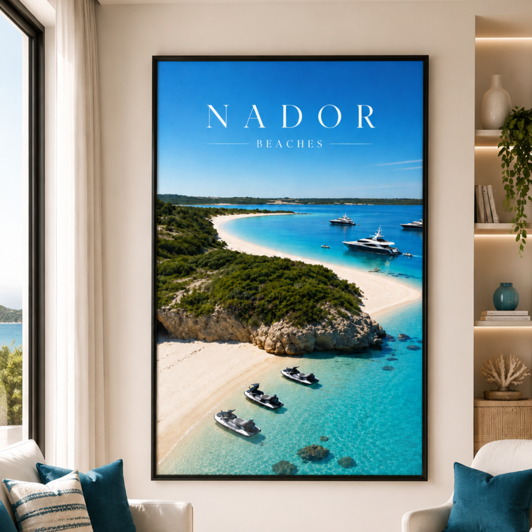 Nador Beach Painting