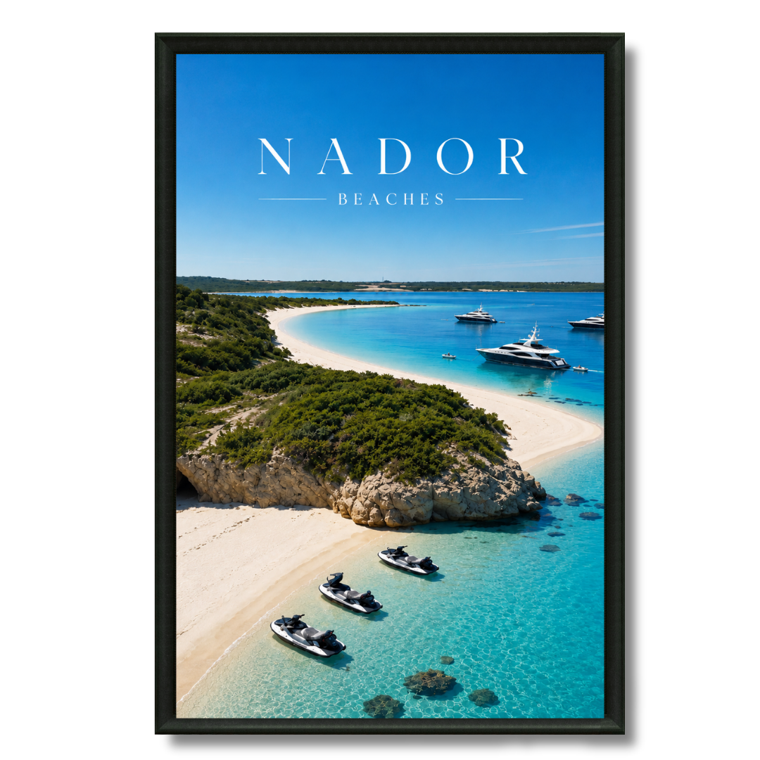 Nador Beach Painting
