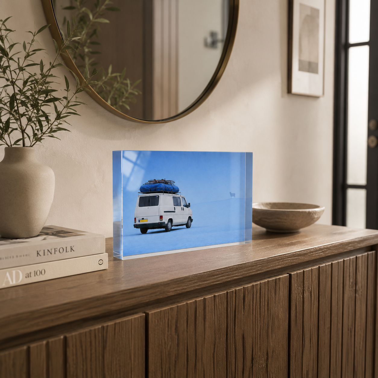 Acrylic Block – Childhood Memory Blue