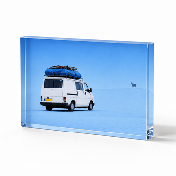 Acrylic Block – Childhood Memory Blue