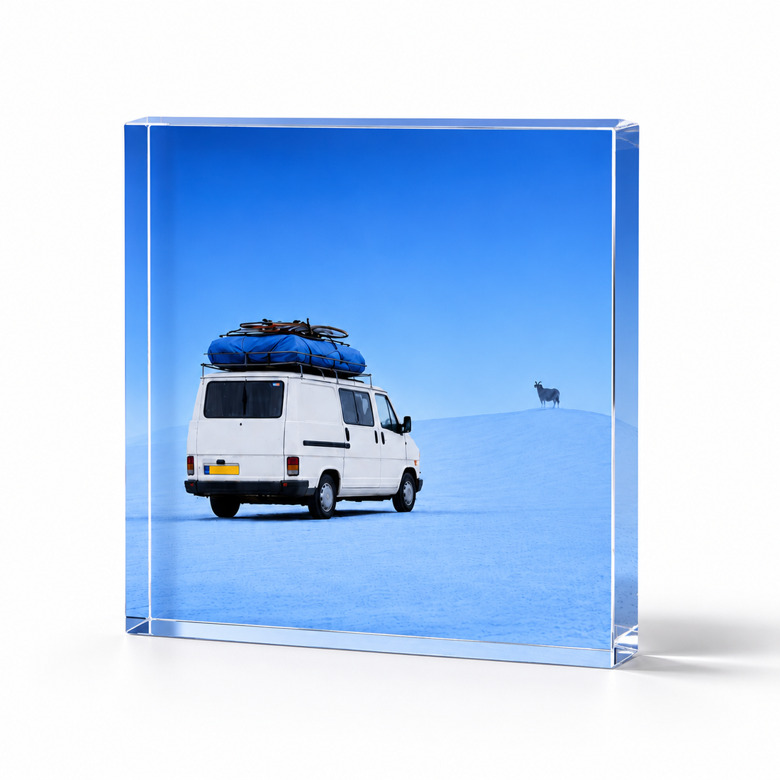 Acrylic Block – Childhood Memory Blue