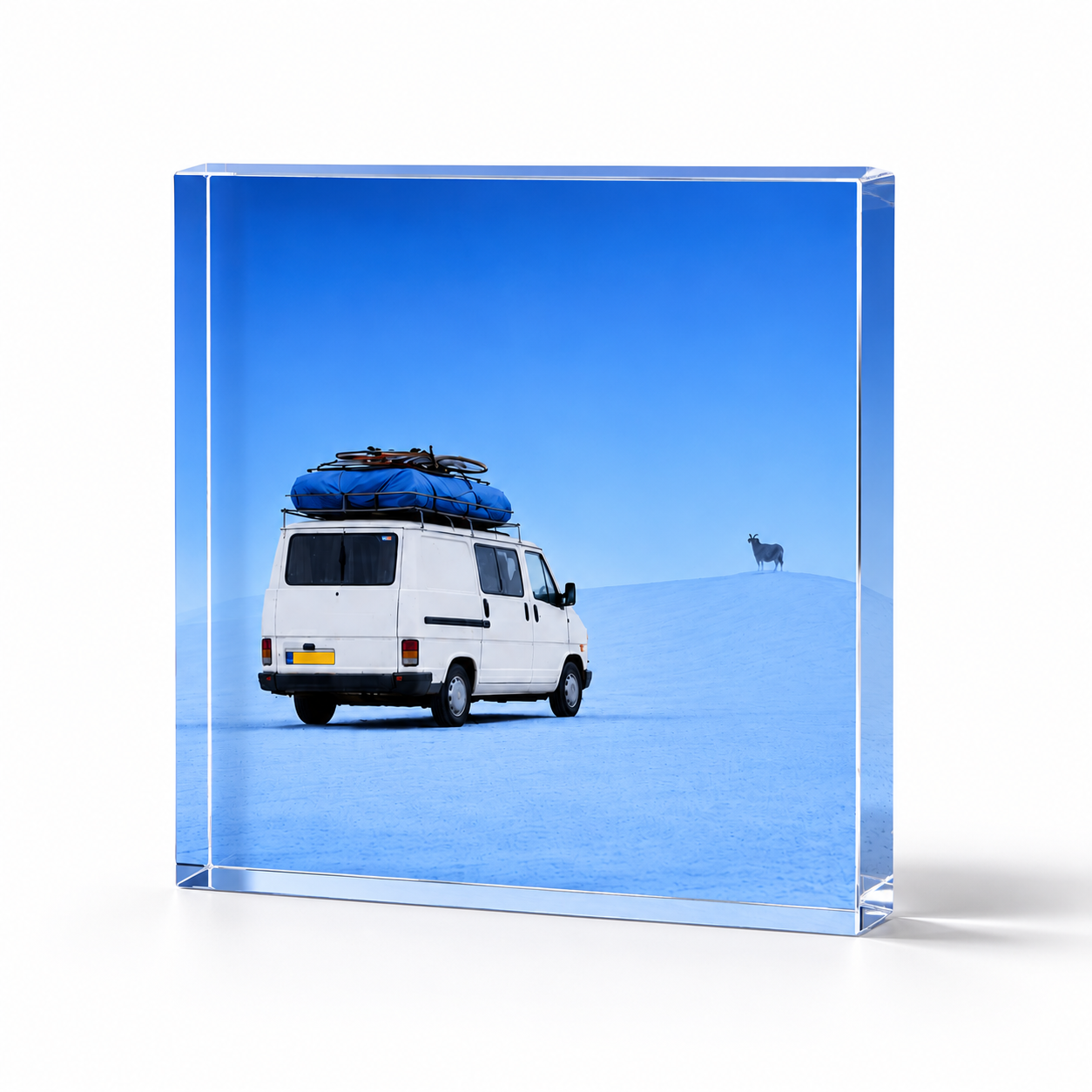Acrylic Block – Childhood Memory Blue