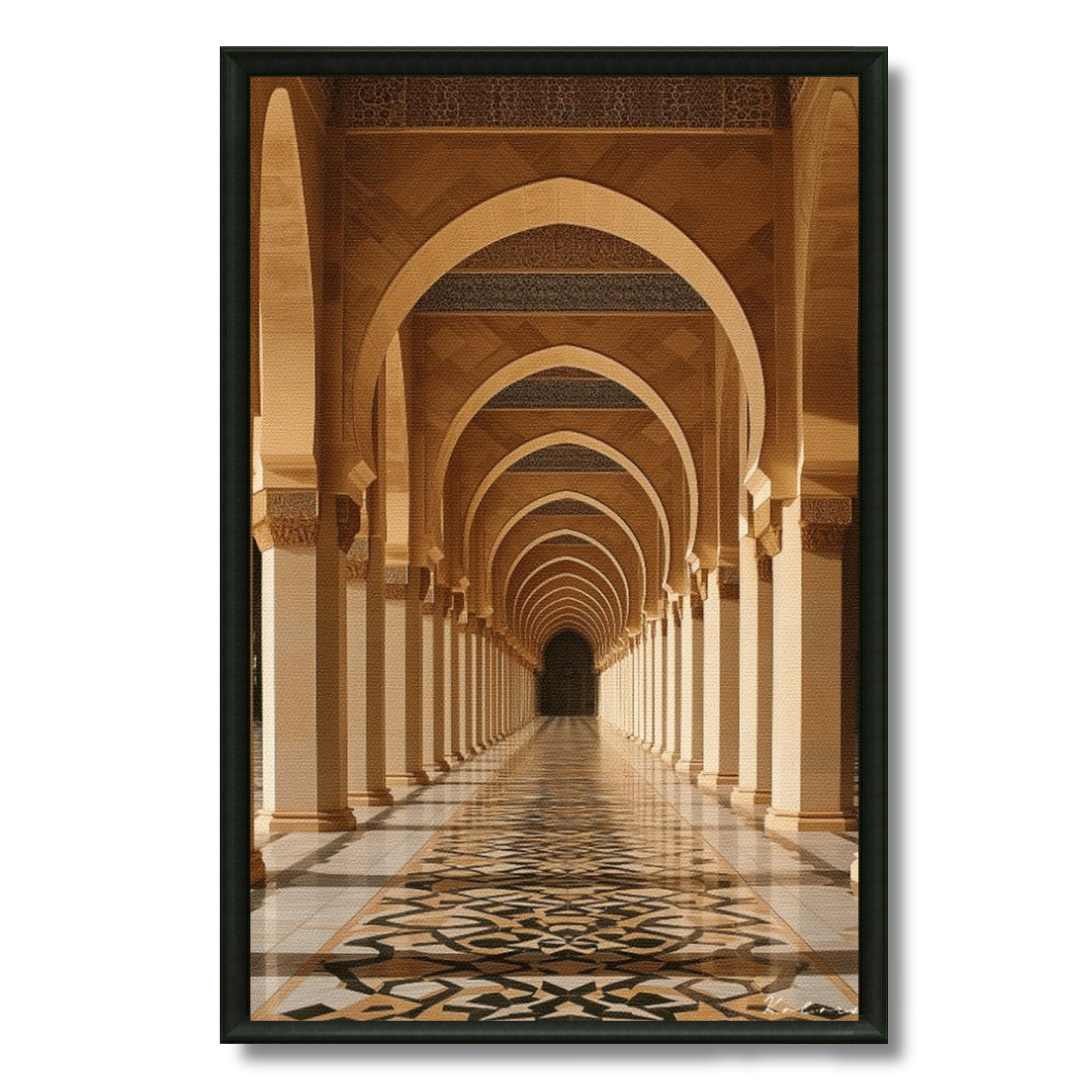 Tableau Les portes du royaume du Maroc architecture