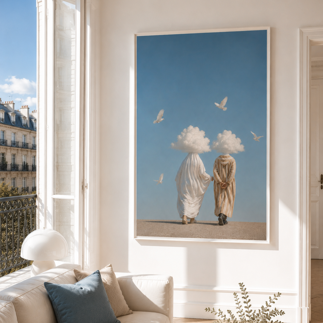 Tableau l'amour éternel marocain détail