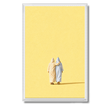 Moroccan painting – Colleagues 02