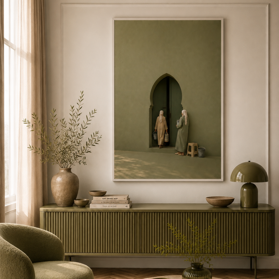 Moroccan Painting – Hammam Time