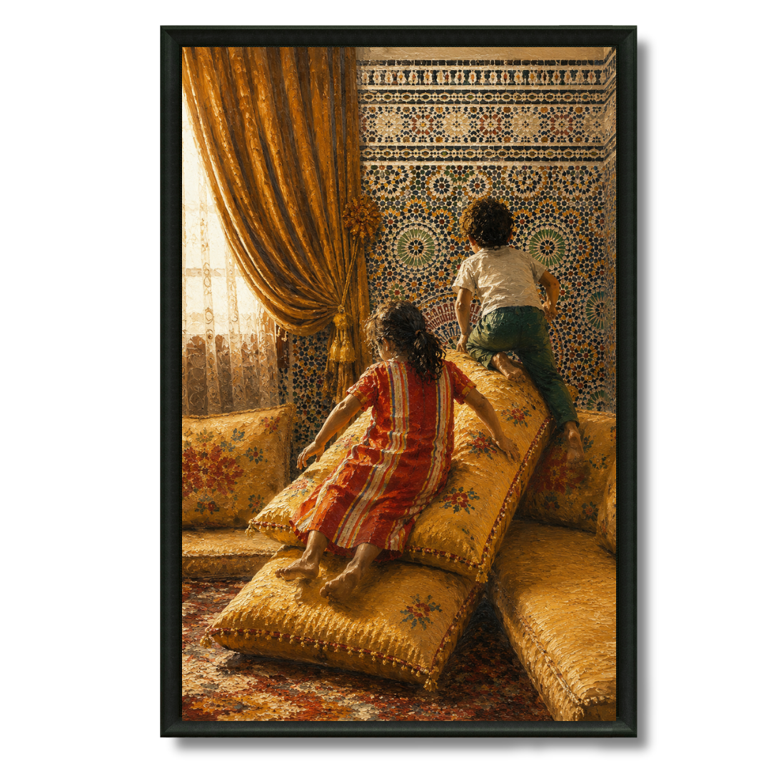 Moroccan Painting – The Slide
