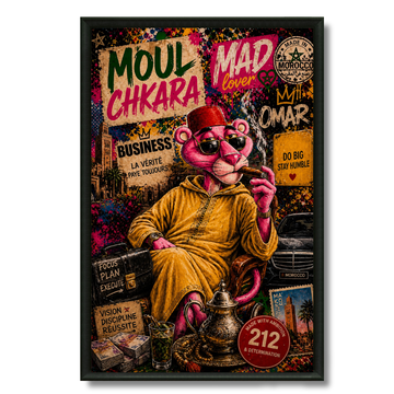 Moroccan Painting – Moul Chkara Pop Art