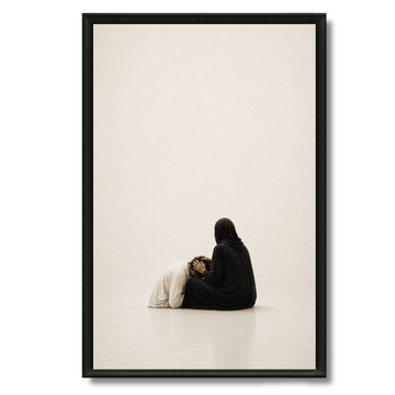 Moroccan painting – In Mother's Hands