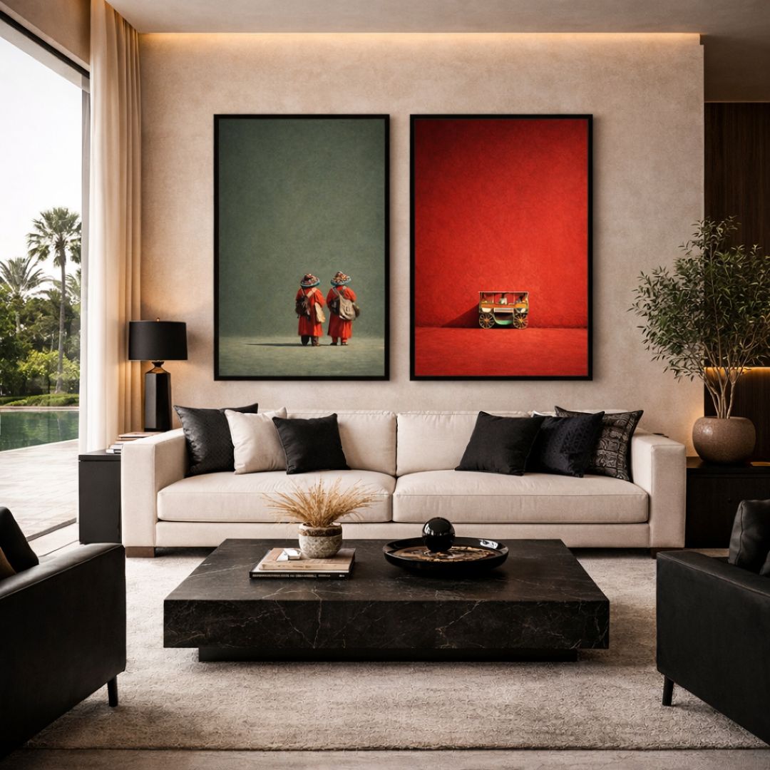 Canvas Duo - Morocco in Color