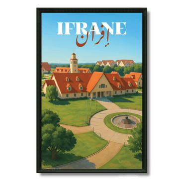 Tableau marocain Ifrane, la petite Suisse du Maroc