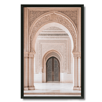 Tableau porte et arcades marocaines architecture