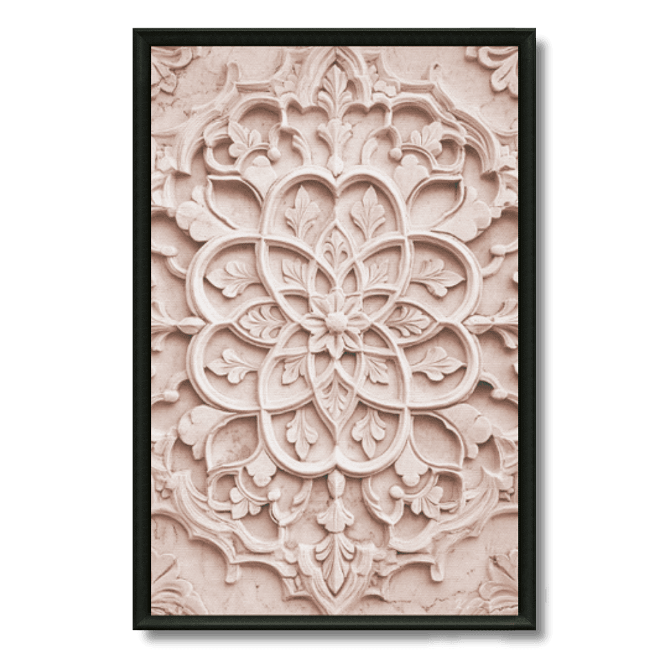 Tableau rosace murale zellige artisanat marocain