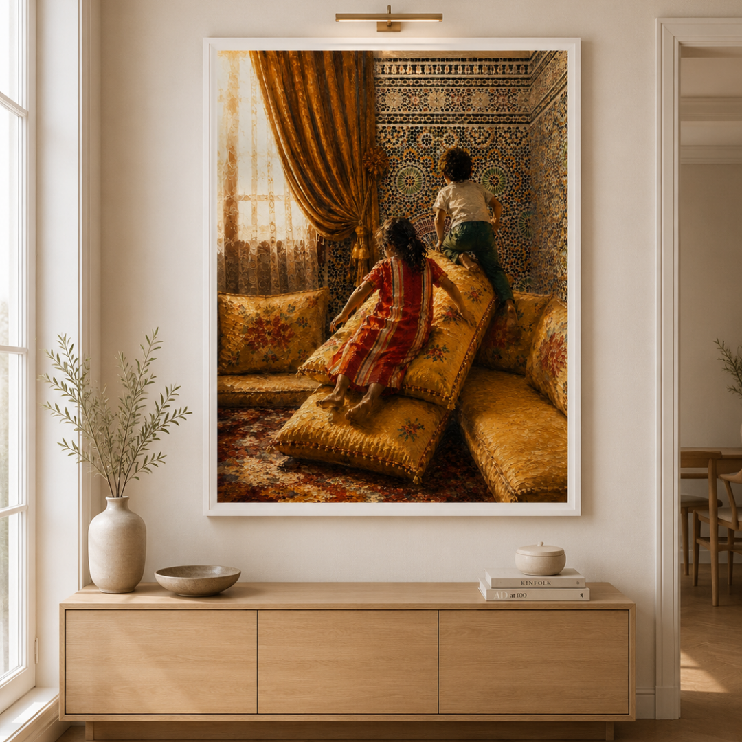 Moroccan Painting – The Slide